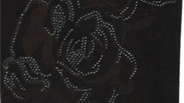 collection 4 strass+laser carving on suede